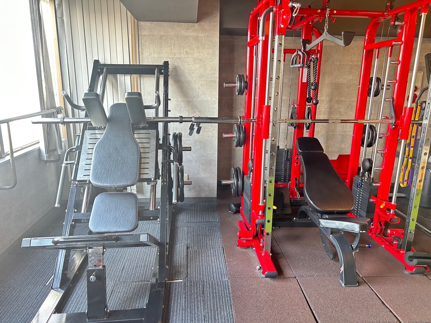 トレーニングエリア全景